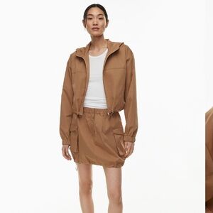 Babaton Brown Utility Jacket